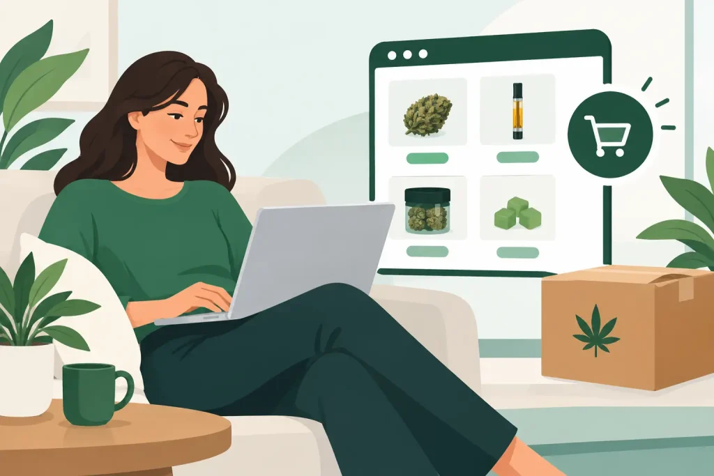 Online Cannabis Ordering That Actually Feels Easy